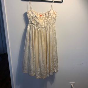 Formal silk dress